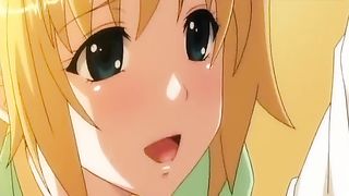 Kinky girl is rubbing her horny partner’s fat, throbbing cock against her very big boobs