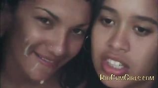 Horny girls got banged many times, in front of the camera, but they didn't care about it