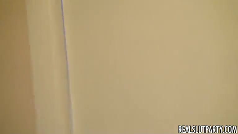 Cute chick invited her good friend to join her and her boyfriend in the bedroom