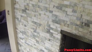 Busty Asian woman with dark hair likes rough sex with a married guy from her neighborhood