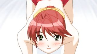 Hentai chick went to the library because that is the best place to have sex