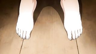 Cartoon maid was done with her job, so it was time to have sex with handsome guys