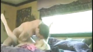 Afternoon fun in bed