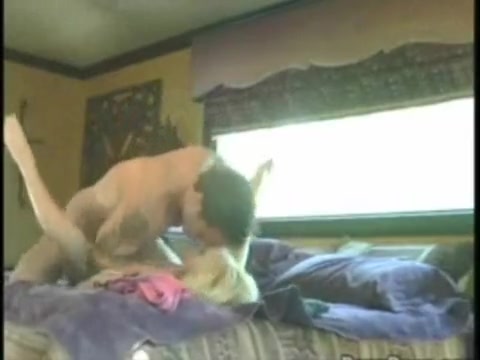 Afternoon fun in bed