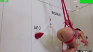 Slutty nympho is brought in butt hole madhouse for painful therapy