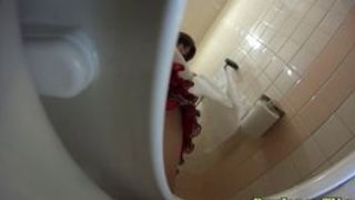 Weird asian teens pissing