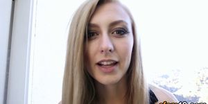 CFNM teen pov riding cock