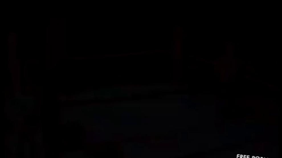 Gwen Summers and a midget wrestler
