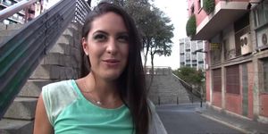 Carolina Abrils tight pussy fucked by Robin