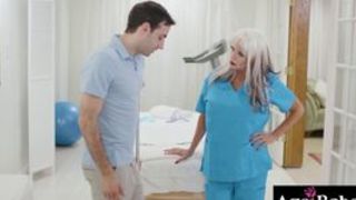 Sally D Angelo gave her tender touch in a fuck massage