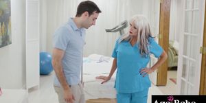 Sally D Angelo gave her tender touch in a fuck massage