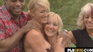 kinky blondes play sexy games with horny asian amateur couples