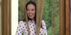 Analyzed and ass toyed teen jizzed