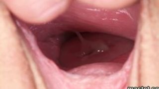Peculiar czech kitten opens up her juicy slit to the strange