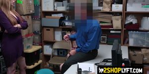 Lauren and Scarlett are contrived into getting drilled by officers