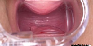 Peculiar czech chick opens up her narrowed vagina to the bizarre