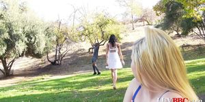 Teen distracted by that BBC