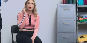 Dresden offered office Mike to have sex with her and delete all bad records