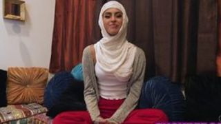 Muslim friends share a huge cock at bachelorette party