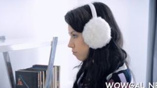 Sexy brunette teenie erica gets annihilated