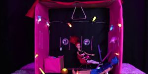 Mistress Punishes Her Latex BDSM Slave