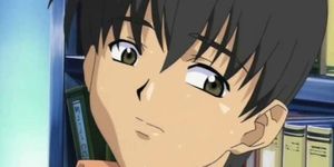 Teen anime blondy gets pussy dildoed