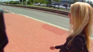 Eurobabe POV fucked and jizzed in mouth