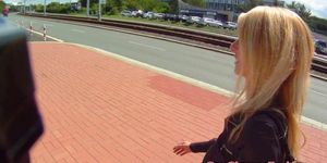 Eurobabe POV fucked and jizzed in mouth