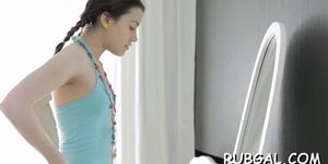 Mesmerizing brunette gabi drilled deep inside wet cuchy