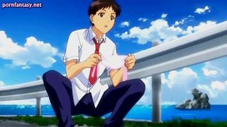 Anime screaming for more cock