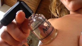 Fetish whore gives milk