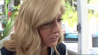 Lesbian stepsis gets fingered and licks