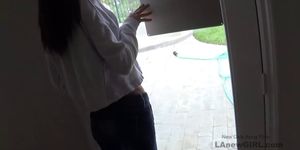 Hot tattooed model gets fucked at modeling audition