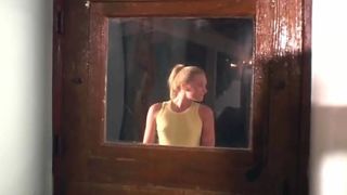 SLUTTY SITTERS - Babysitter masturbating on the couch