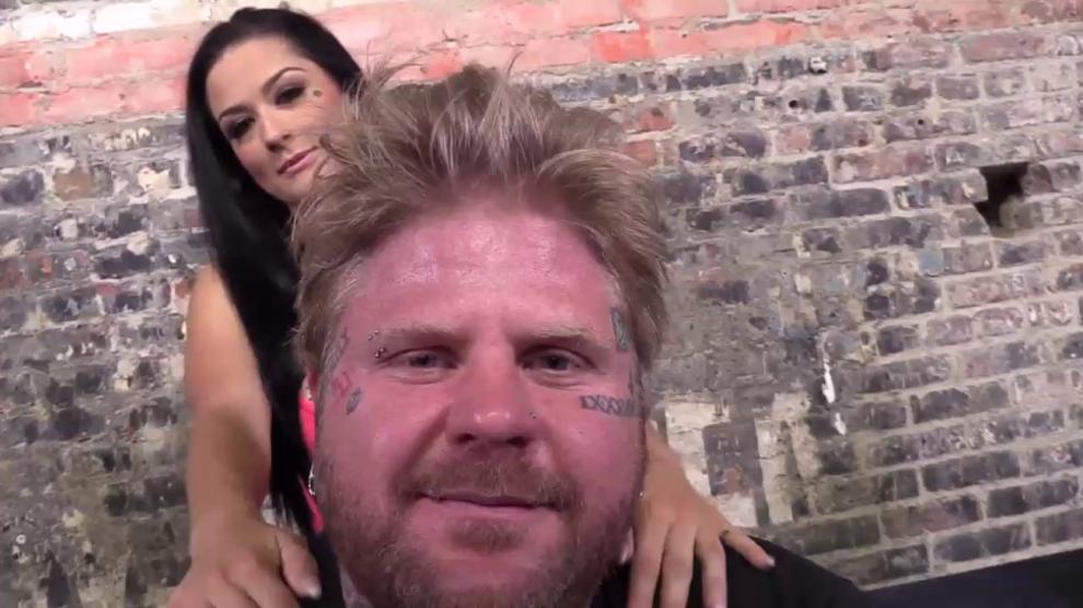 Interracial trio cuckolds