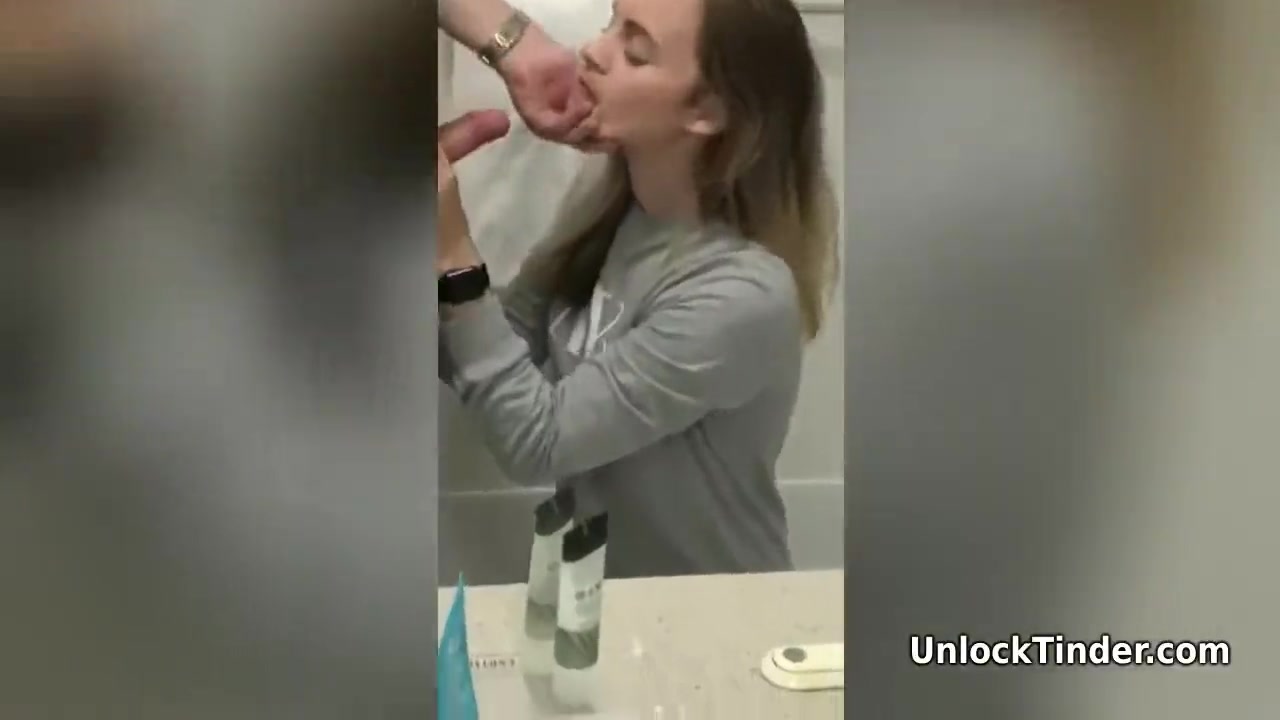 Free HD Party Chick Blows Me In The Bathroom Porn Video