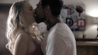 Lily Rader rides a huge hard cock like crazy cowgirl