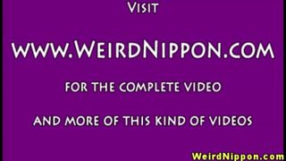 WIERDJAPAN - Bigtit oriantal reluctantly rides cock