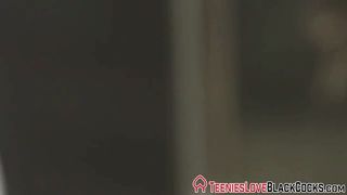 Asian teen rides big dick