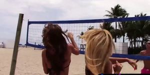 Volleyballer teens fucked by the swimming pool outdoor