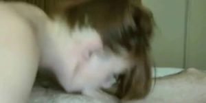 Teen Girlfriend Deepthroat like a Pro