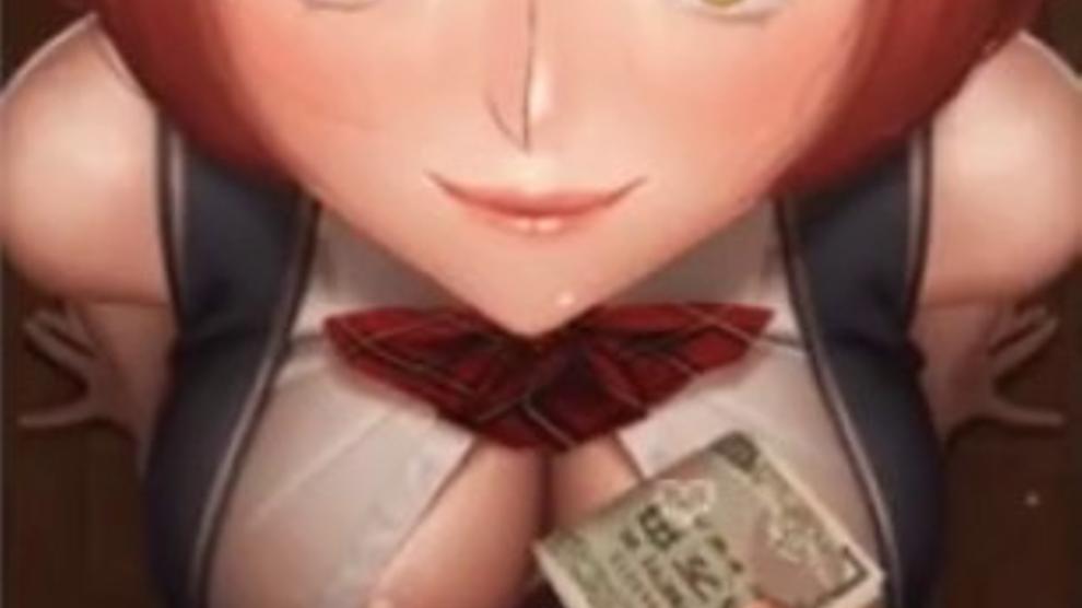 A Busty JK Teaches how to do Petit Compensated Dating Hentai