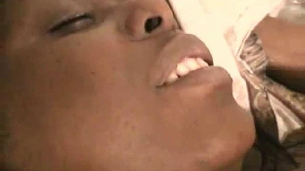 Black BBW Gets Sperm on Her Face