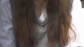 Peeing asian whore public