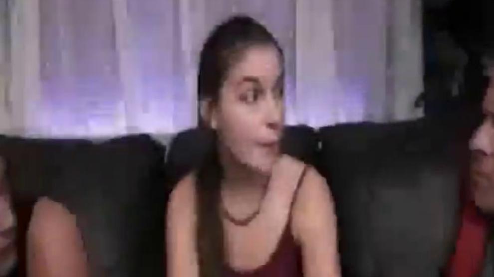 Sequoia Redd takes off her bra and panties, befor