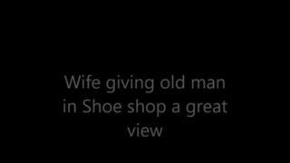 Flash in Shoe Shop