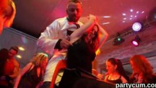 Slutty teenies get entirely wild and nude at hardcore party