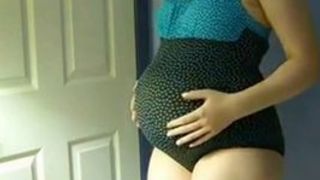 pregnant swimsuit