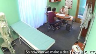 Nonstop fucking inside fake hospital