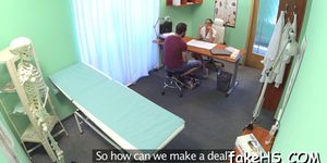 Nonstop fucking inside fake hospital
